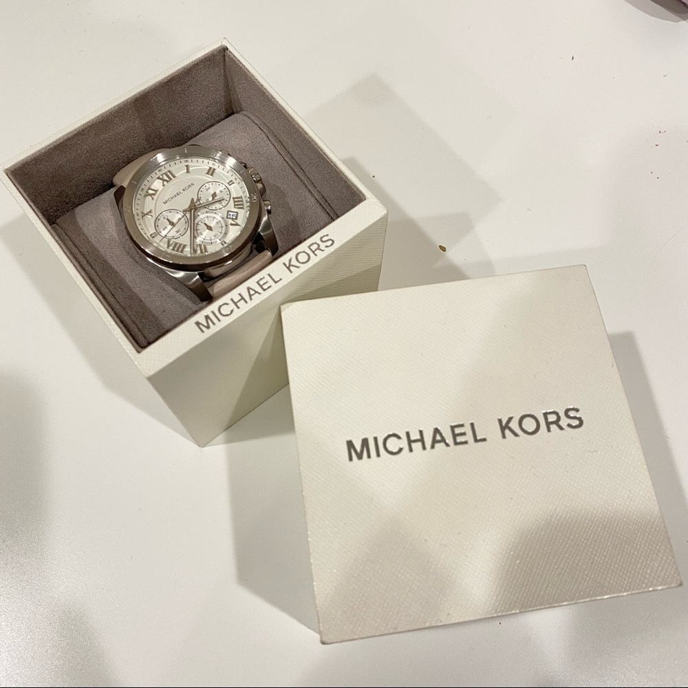 Michael Kors rare stainless steel watch